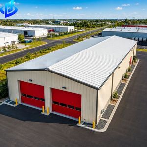 Kits d'entrepôt préfabriqués en acier isolés avec panneaux EPS de qualité supérieure, taille personnalisée, pour usine de fabrication - Vente chaude - Product Image 6