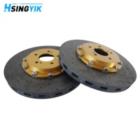 Accessoires de voiture haut de gamme, disques de frein en céramique carbone à flottaison totale pour Ford Mustang Coupé Shelby GT500