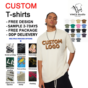 High Quality Casual Fabric <b>Plain</b> acid washed <b>Tshirt</b> Durable Premium <b>White</b> Men's vintage T-shirt Classic Crew Neck t shirt - Product Image 1