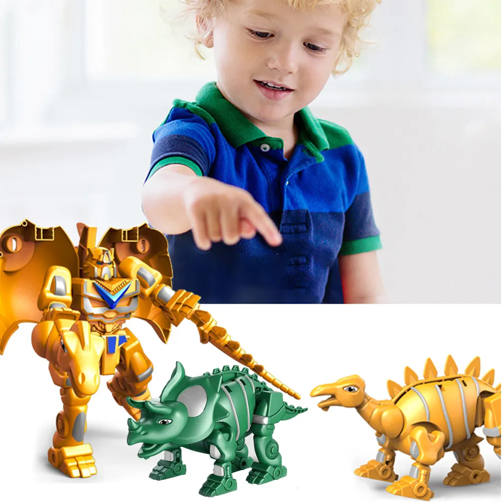 Enfants dinosaure démonter Robot 3-6 ans apprentissage jouer éducatif 2 en 1 modèle démonter jouets transformer robot jouets