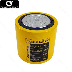 RSC-5050 50 ton low small single acting hydraulic cylinder