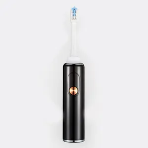 Setting Electric Toothbrush White Electric Toothbrush Black Electric Toothbrush Attachments Vibrator 2-in-1