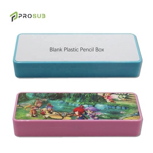 Prosub Tùy Chỉnh Thăng Hoa Bút Chì Chủ Trường Hợp Nguồn Cung Cấp Trường Học Nhựa Khoảng Trống Thăng Hoa Bút Chì Trường Hợp - Product Image 1