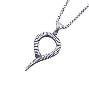 Collar con Colgante de Serpiente de Acero Inoxidable para Hombre, Regalo con Temática Animal 2160144 - Product Image 5