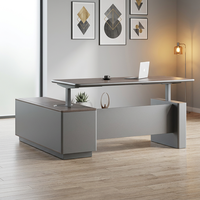 Bureau de travail électrique réglable en hauteur KMJ, mobilier de bureau de luxe, table d'ordinateur, bureau debout pour le bureau à domicile