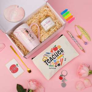 Idées de cadeaux pour la cérémonie de remise des diplômes 2025 pour les enseignants, paniers-cadeaux de remerciement pour les enseignants, cadeaux de Noël et d'anniversaire pour les enseignantes - Product Image 1