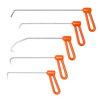 Kit de 5 crochets PDR haute performance pour débosselage sans peinture – Outil de réparation de carrosserie automobile