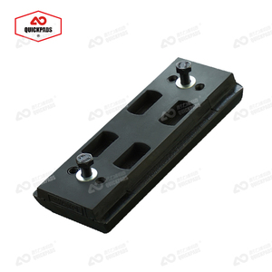 320Mm Rubberen Pad <span class=keywords><strong>Track</strong></span> Schoen Voor Volvo Rupsbanden <span class=keywords><strong>Rubber</strong></span> <span class=keywords><strong>Track</strong></span> Pads Voor Abg423 - Product Image 3