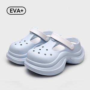 รองเท้าแตะห้องน้ำกันลื่น ระบายอากาศดี แบบคู่รัก ใช้ได้ทั้งในบ้าน/นอกบ้าน แห้งเร็ว สำหรับฤดูร้อน ทำจากวัสดุ EVA แบบเปิดนิ้วเท้า แฟชั่นทันสมัย - Product Image 2