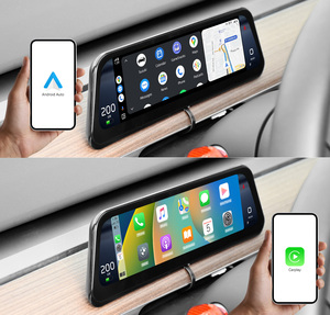 Modelo Y Hud para Tesla Model 3 Instrument Cluser con pantalla frontal Carplay Velocímetro <span class=keywords><strong>Head</strong></span> up High Dashboard Driver Screen - Product Image 3