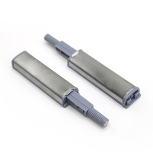 Stainless Steel Cabinet Door Spring Loaded Push Button Handle Free Magnetic Contact Drawer Rebounder <b>Wardrobe</b> <b>Hardware</b> - Product Image 3