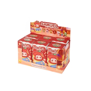 Poupées en vinyle originales et authentiques Samuel Christmas Goodnight Song Series 15 cm, décorations <span class=keywords><strong>de</strong></span> Noël en peluche, porte-clés en peluche, boîte mystère - Product Image 1