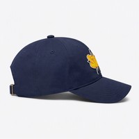 Casquette de baseball en sergé de coton à 6 panneaux avec logo personnalisé T&L, motif lettres, patch tissé courant, sport de plein air, réglable, unisexe, vente en gros