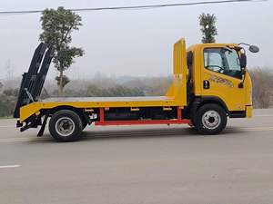 <span class=keywords><strong>Camion</strong></span> de transport à plateau FAW, vente directe d'usine en Chine, personnalisable, pour le transport de machines de construction - Product Image 4