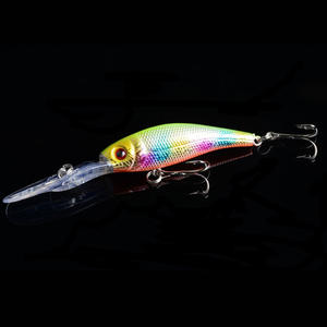 HAYA トップウォーター スチールボール内蔵 ディープダイビング トローリングミノー 釣りルアー 海水用 スローシンキングウォブラー 人工ハードベイト - Product Image 3