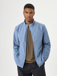 Veste longue coupe-vent et imperméable pour homme et femme, idéale pour le camping et la randonnée en montagne, avec col montant - Product Image 4