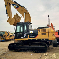 Japonya kullanılmış ekskavatör caterpillar 320D 320dl paletli cat orijinal 320 dl model makine cat320dl