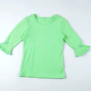 Одежда для маленьких мальчиков летняя рубашка для детей из органического хлопка однотонная Детская рубашка на пуговицах с коротким рукавом для мальчиков