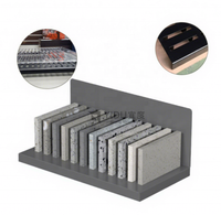 Support de table en marbre de haute qualité avec présentoir de bureau en pierre, conception simple, présentoir en céramique offert
