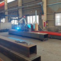 Robot de Soldadura de Estructuras de Acero Montado sobre Rieles con Visión Láser para Vigas en H, Columnas y Vigas de Techo
