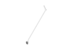 Brosse à pieds en silicone pour éliminer les peaux mortes avec manche long, brosse de douche 2-en-1 pour les pieds avec poils doux et poignée antidérapante - Product Image 6