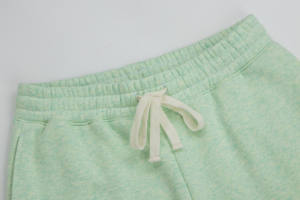 Personnalisé poids lourd Vintage lavage à l'acide deux pièces ensemble femmes à capuche français éponge survêtement Long hiver survêtement capuche pantalons de survêtement - Product Image 5