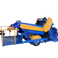 Récolteuse combinée efficace de pomme de terre pour le chargement automatique de sac de tracteur de haute puissance