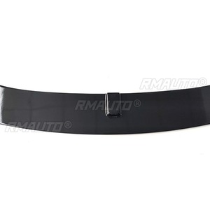 ลิ้นกันชนหน้ารถยนต์ สีดำเงา สำหรับตกแต่ง BMW M4 F32 F33 F36 ปี 2013-2019 อุปกรณ์ตกแต่งรถยนต์ - Product Image 4