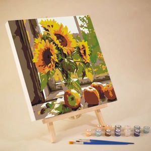 Pintura por Números, Kits de Pintura Acrílica para Adultos y Niños, Pintura de Paisajes al Aire Libre, Lienzo para Pintar para la Sala de Estar - Product Image 4