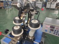 Machine automatique de bobinage de bobines toroïdales CNC avec fil de cuivre, moteur 2 kW, capacité de charge 20 kg pour transformateur de courant