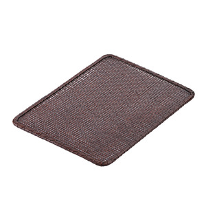 Handmade Bamboo Woven Tea Mat Rectangle Zen Style Tea Ceremony Accessory Mats Pads - Product Image 5