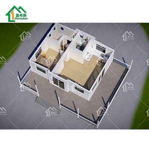 Le vendite cinesi sito modulare salvadanaio edificio in acciaio prefabbricata casa di campagna - Product Image 5