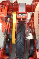 Semoir de Précision Pneumatique à Aspiration d'Air 2-10 Rangs pour Maïs, Machine à Semer Montée sur Tracteur avec Boîte de Vitesses