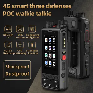 XH-26 Zello GPS WIFI IP Android PTT Mobile Phone Walkie Talkie With SIM Card 4G LTE POC INTERCOM