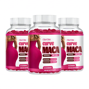 Vente directe usine OEM, Commerce extérieur, Gummies de Maca très demandés, Maca pour des fesses généreuses, 60 comprimés pour adultes - Product Image 3