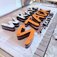 Enseignes LED personnalisées pour entreprises, lettres lumineuses, signalétique éclairée, affichage de logo commercial pour devanture de magasin