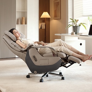 Sedia portatile moderna comoda per uso ufficio elettrica sedentaria per massaggio in vacchetta estensibile sedia per Computer - Product Image 3