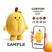 Boneka Plush Bentuk Es Krim Pink Baru dengan Teknik Bordir, Bahan Lembut, Boneka Personal Berkualitas Tinggi