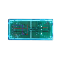 Boîtier de communication AC PZEM-004T 100A+Open CT avec module série TTL, mesure de tension, courant, puissance, fréquence Modbus-RTU, avec boîtier