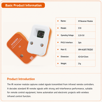 Kit de robot intelligent Qimayuan S18 avec dialogue vocal IA, ESP32-S3, PH2.0, Plug-and-Play, jouet éducatif scientifique programmable pour