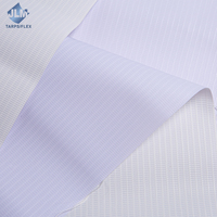 Rouleau de bannière en PVC souple super brillant blanc bleuâtre pour lamination à chaud, idéal pour la signalétique publicitaire
