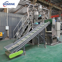 Séparateur électrostatique de poudre de circuits imprimés usagés, classificateur par gravité d'air, collecteur de poussière, usine de recyclage de PCB