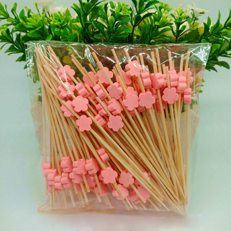 Pink Plum Flower12cm 100 unids/bolsa