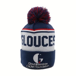 OEM Custom Embroidery Logo Knitted Beanie High Quality Acrylic Windproof Bulk Wholesale Winter <b>Hat</b> Casual Wear - Product Image 2