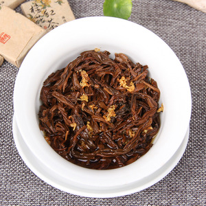 Thé noir d'arbre ancien du Yunnan 7g*9 pièces, réchauffant l'estomac et atténuant la sensation de graisse, thé rouge parfumé à l'osmanthus - Product Image 6