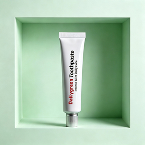 <span class=keywords><strong>Dentifrice</strong></span> à la cannelle pour des soins bucco-dentaires de qualité supérieure avec tube en aluminium personnalisé sans plastique et durable - Product Image 1
