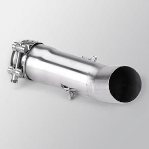 Nouveau Tuyau de Raccordement Intermédiaire en Acier Inoxydable pour Silencieux de Moto Yamaha FZ8/<span class=keywords><strong>FZ8N</strong></span>/FZ8S – Modification d'Échappement - Product Image 3