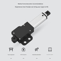 Faradyi personnalisé divers actionneur linéaire 12v 24v électrique Dc Micro Mini moteurs à courant continu pour Robot balayage Machine au sol