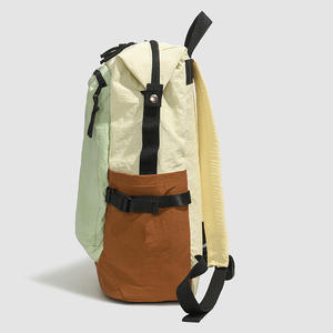 Custom Trendy Brand Japanese and Korean Mori <b>Backpack</b> Trendy Contrast Color College Leisure Nylon Fashion <b>Backpack</b> - Product Image 2