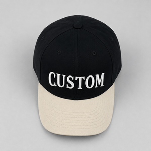 Gorra de Béisbol Clásica Unisex de Moda Urbana Negra con Logotipo Bordado Personalizado de Algodón Lavado Vintage al por Mayor - Product Image 3